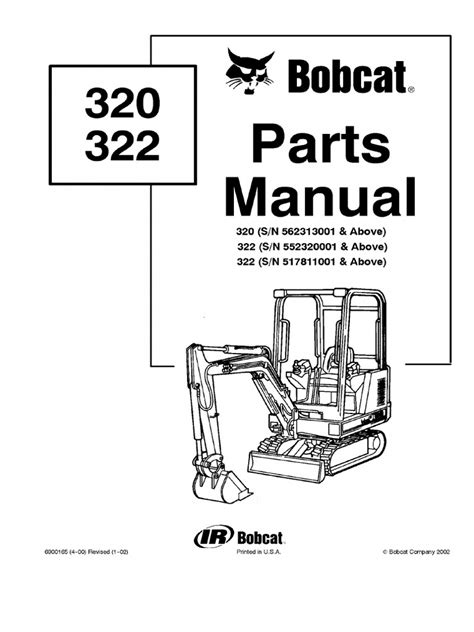 bobcat 322 mini excavator parts|bobcat 322 specs.